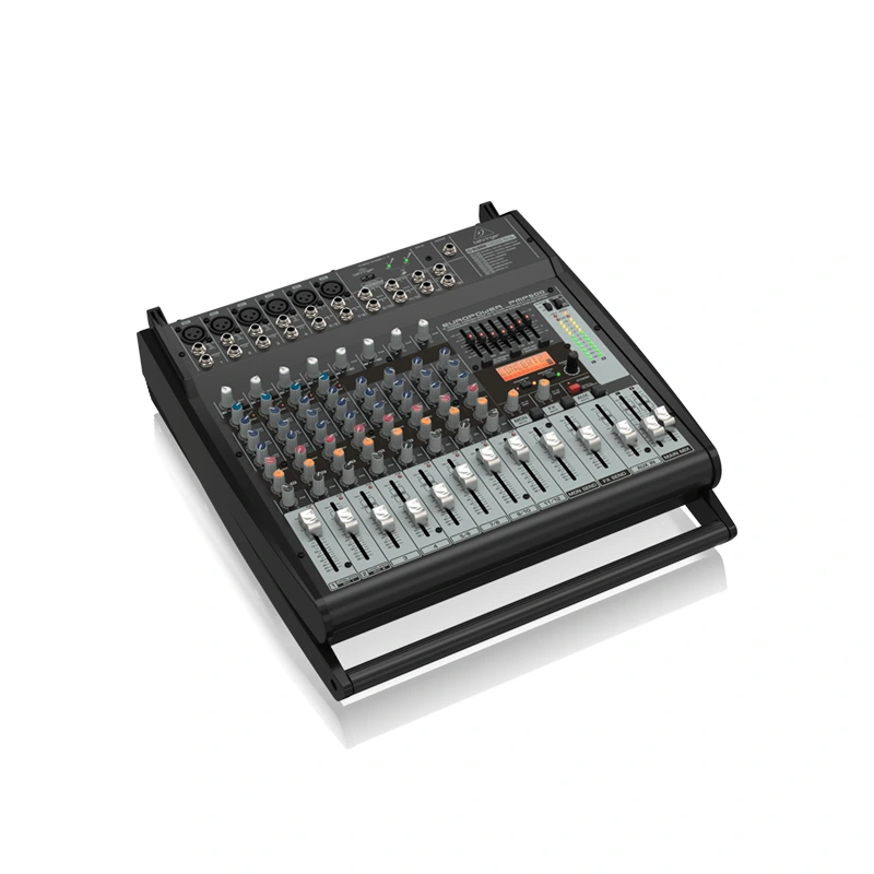 BEHRINGER PMP500 เพาเวอร์มิกเซอร์ 12 ชาแนล 500 วัตต์ พร้อม Klark Teknik Multi-FX Processor, Compressors, FBQ Feedback Detection - Image 2