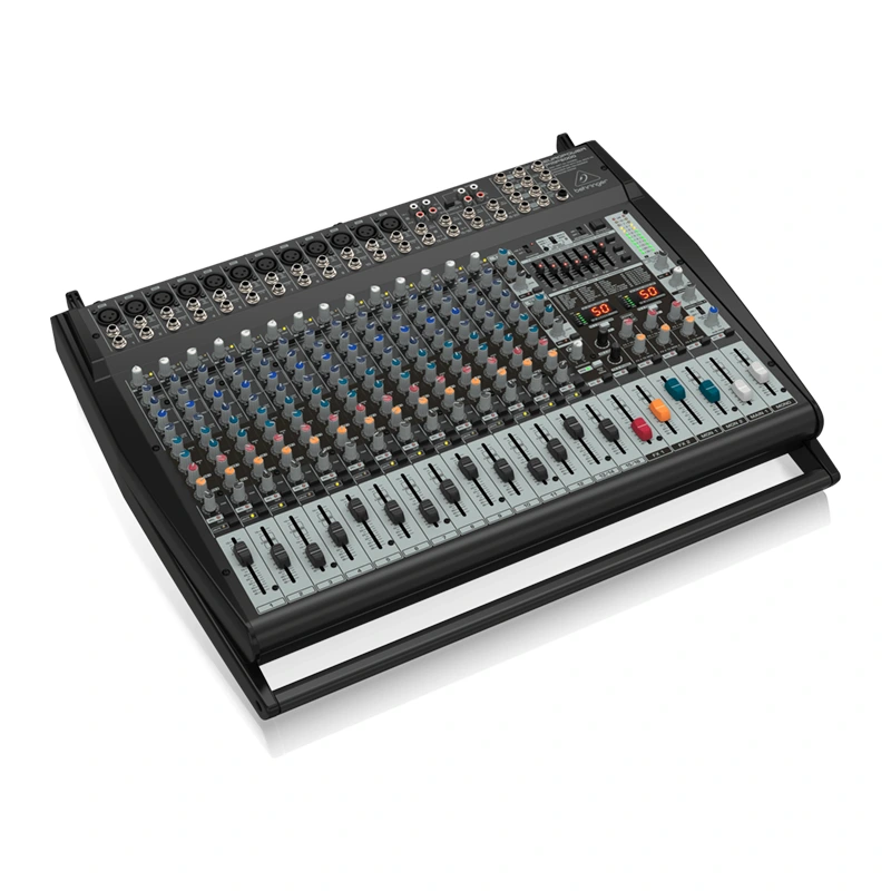 BEHRINGER PMP6000 เพาเวอร์มิกเซอร์ 20 ชาแนล 1600 วัตต์ พร้อม Dual Multi-FX Processor และ FBQ Feedback Detection - Image 2