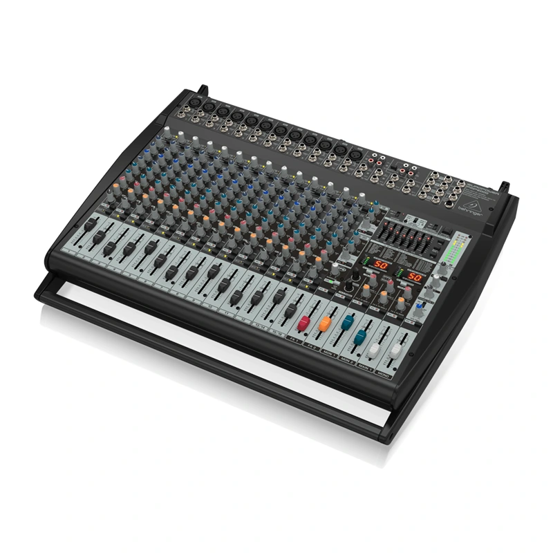 BEHRINGER PMP6000 เพาเวอร์มิกเซอร์ 20 ชาแนล 1600 วัตต์ พร้อม Dual Multi-FX Processor และ FBQ Feedback Detection - Image 3