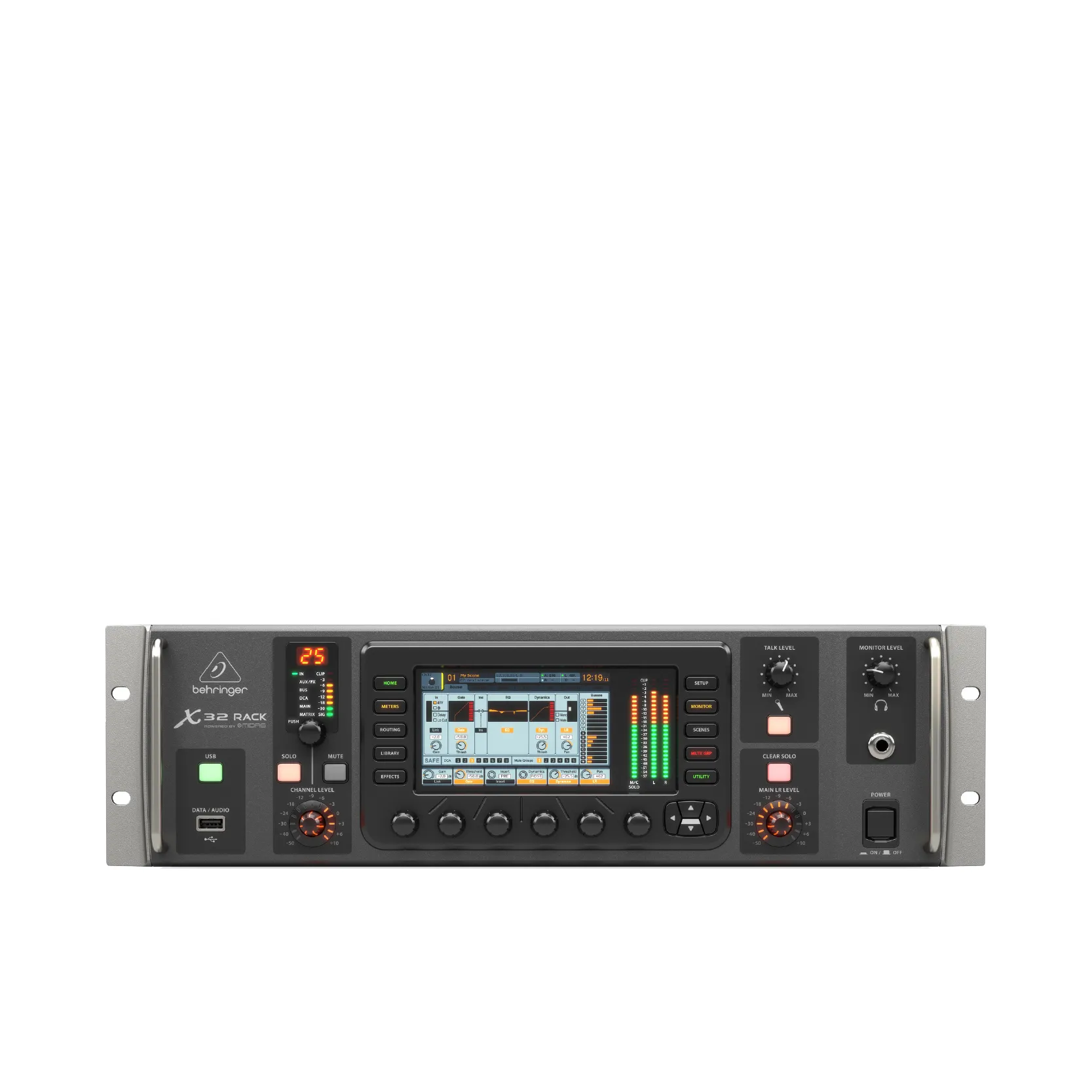 BEHRINGER X32 RACK เครื่องผสมสัญญาณเสียง ดิจิตอล 32 ชาแนล 8 XLR