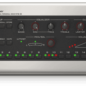 BEHRINGER P16-M มิกเซอร์เสียงส่วนบุคคล ดิจิตอล 16 ชาแนล