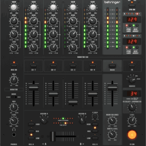 BEHRINGER DJX750 เครื่องผสมสัญญาณเสียงสำหรับดีเจ 5 ชาแนล