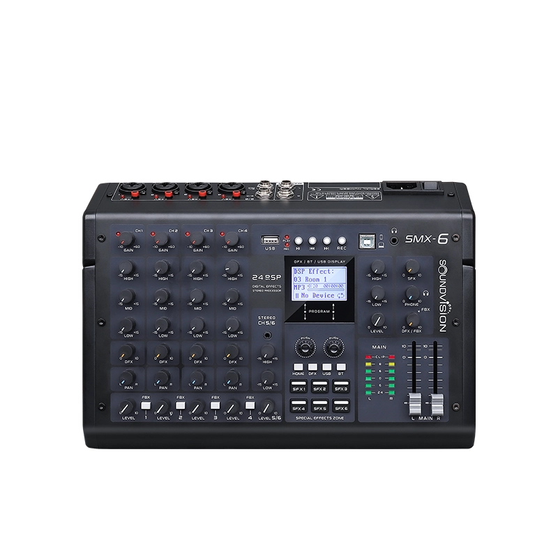 SOUNDVISION SMX-6 มิกเซอร์ อนาล็อก 8 ชาแนล