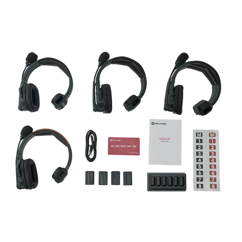 HOLLYLAND Solidcom SE Wireless Headset 4S (Global Version) ชุดอุปกรณ์สื่อสาร แบบไร้สาย