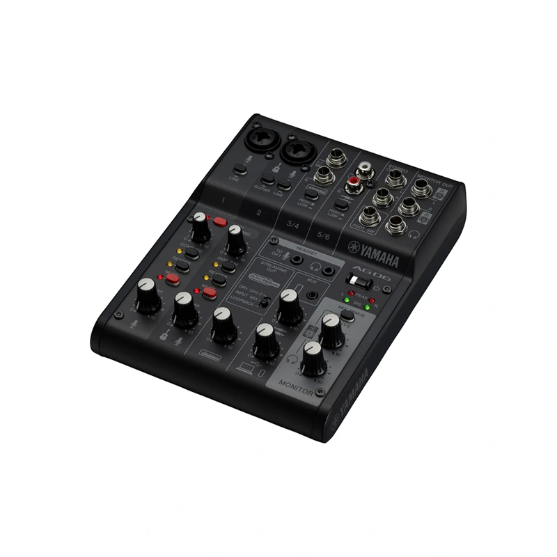 YAMAHA AG06MK2 มิกเซอร์ ดิจิตอล 6 ชาแนล พร้อม USB audio interface - Image 2