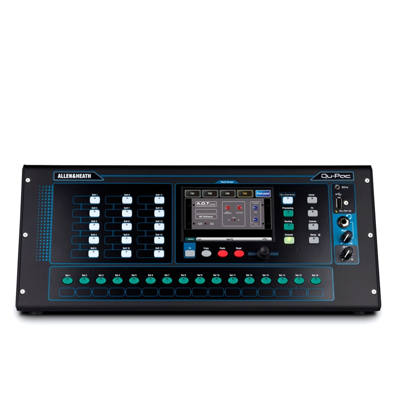 ALLEN&HEATH QU-PAC มิกเซอร์ ดิจิตอล 22-in/12-out 32×32 USB Audio Interface พร้อมรีโมทไร้สาย - Image 3