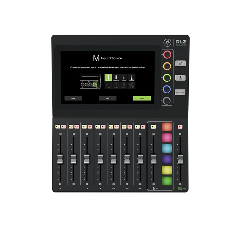 MACKIE DLZ Creator ดิจิตอล มิกเซอร์ สำหรับพอดแคสต์ & สตรีมมิ่ง