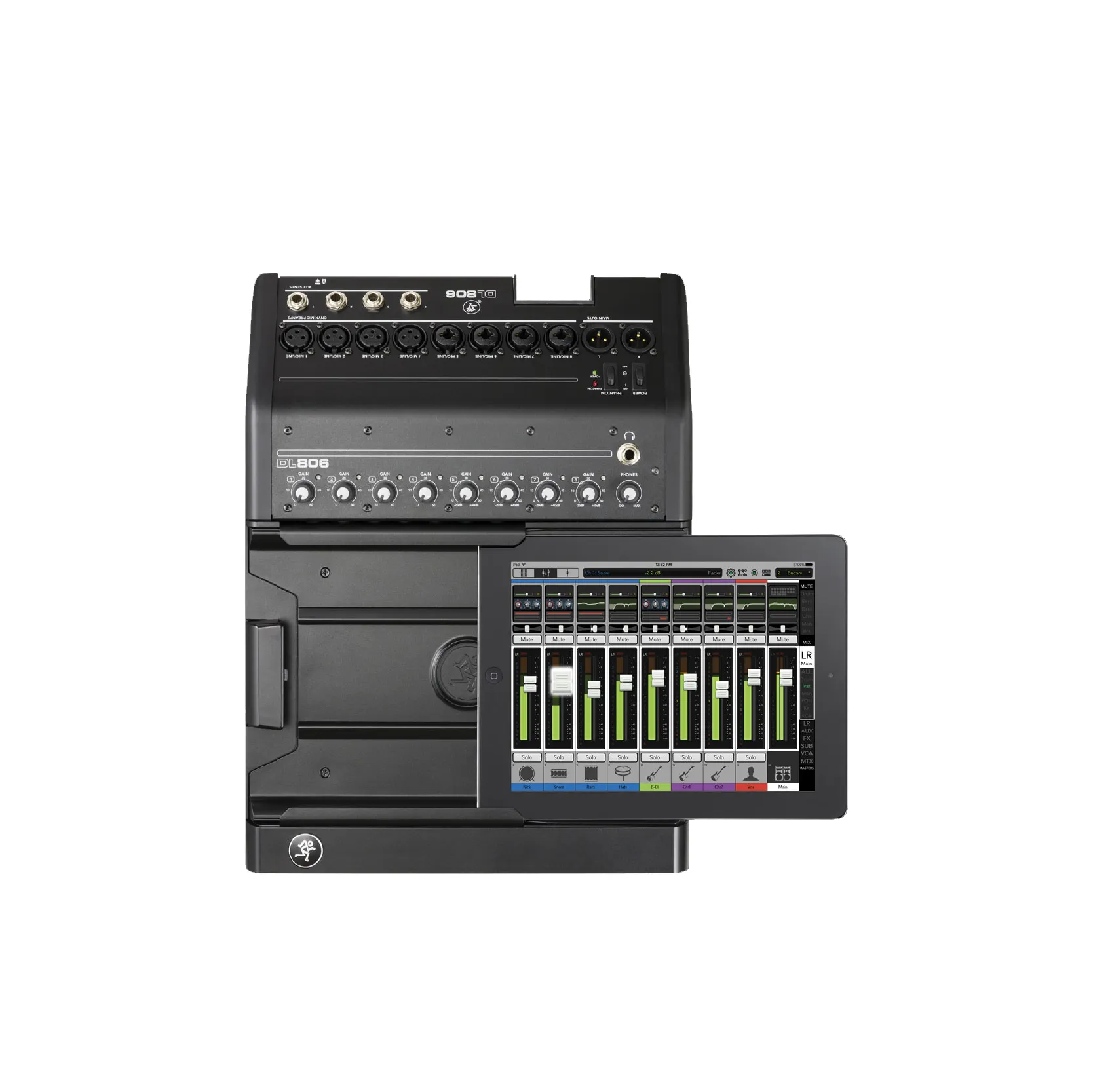 MACKIE DL806 เครื่องผสมสัญญาณเสียง ดิจิตอล 8 ชาแนล 8 ไมค์