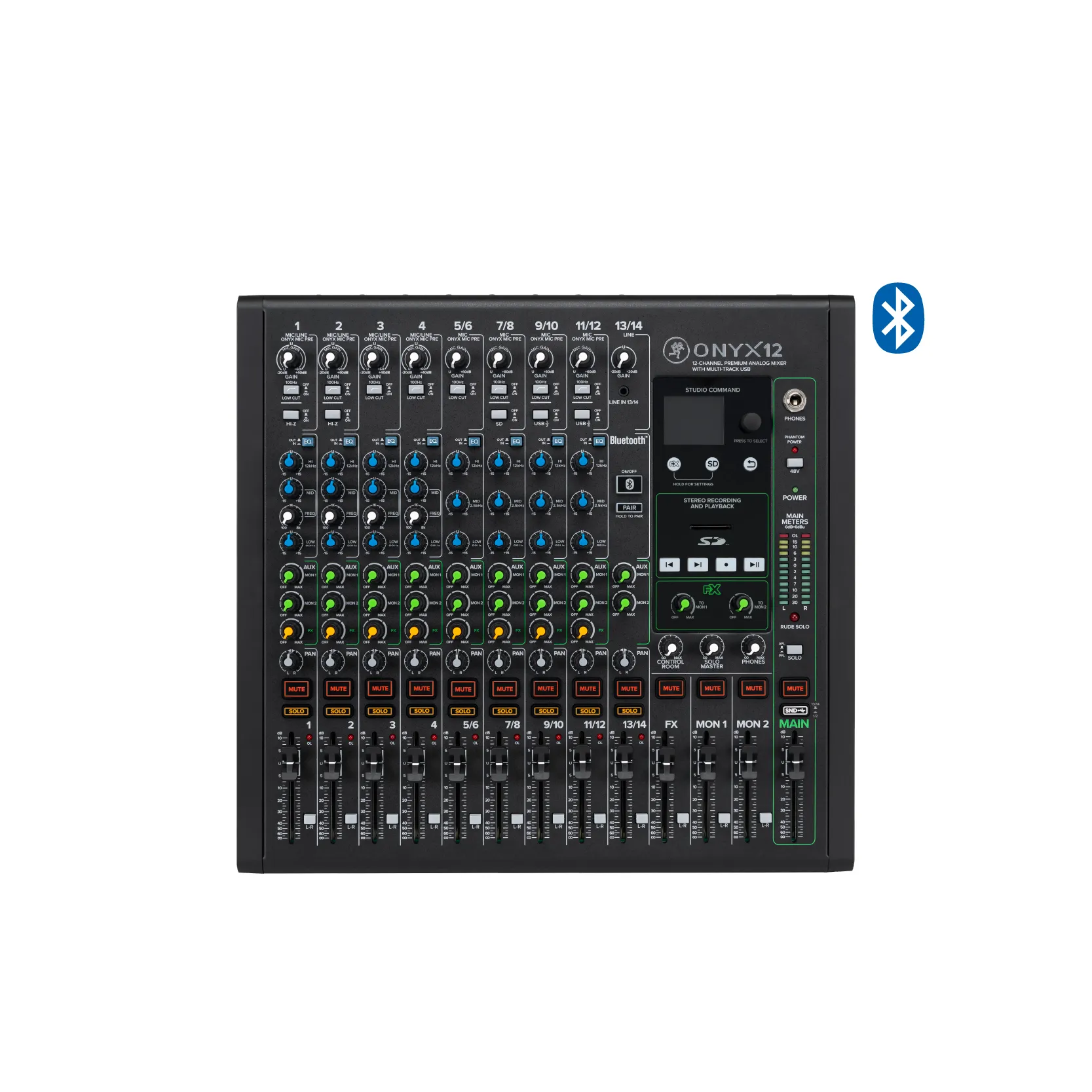 MACKIE ONYX 12 มิกเซอร์ อนาล็อก 12 ชาแนล - Image 2