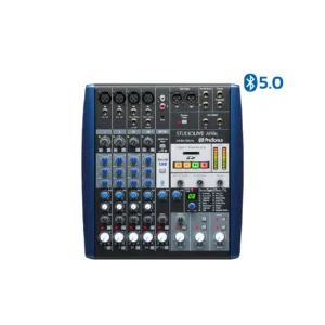 PRESONUS StudioLive AR8c มิกเซอร์ อนาล็อก 8 ชาแนล พร้อม 24-bit96kHz Stereo SD Recorder, 3-band EQ