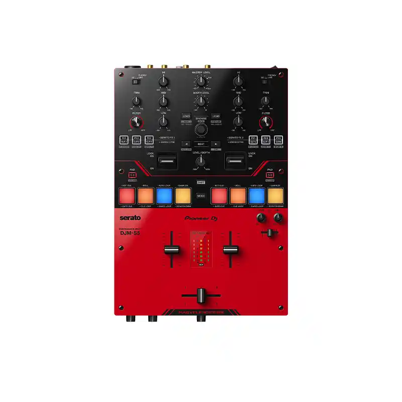 PIONEER DJ DJM-S5 เครื่องผสมสัญญาณเสียงสำหรับดีเจ 2 ชาแนล
