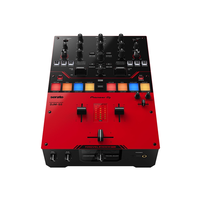 PIONEER DJ DJM-S5 เครื่องผสมสัญญาณเสียงสำหรับดีเจ 2 ชาแนล - Image 5