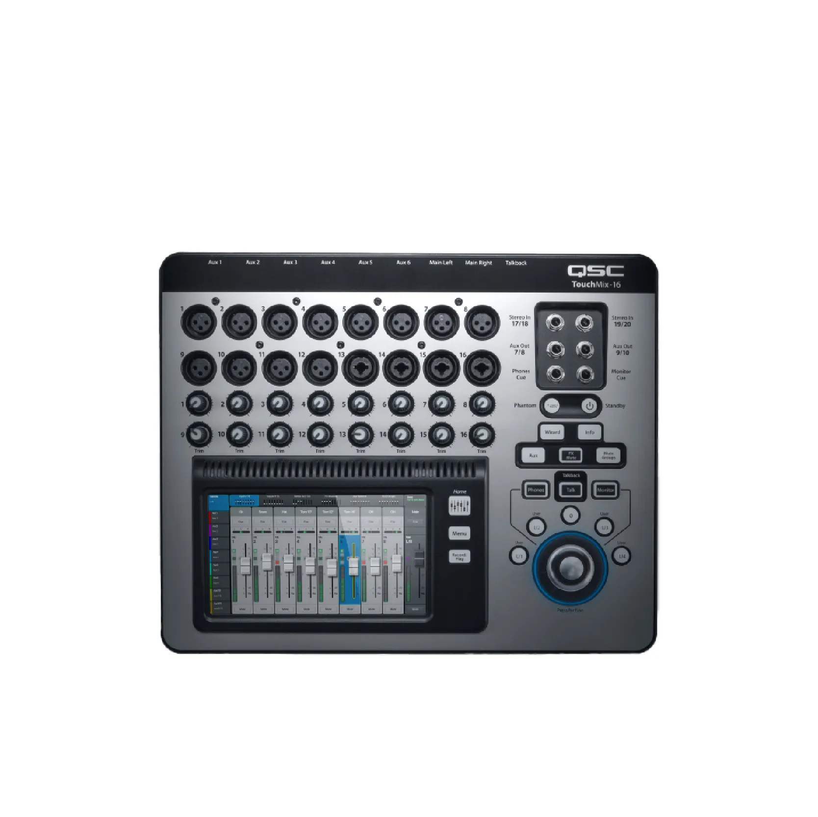 QSC TouchMix-16 เครื่องผสมสัญญาณเสียง ดิจิตอล 22 ชาแนล 16 Mic/Line, 4 Line - Image 2