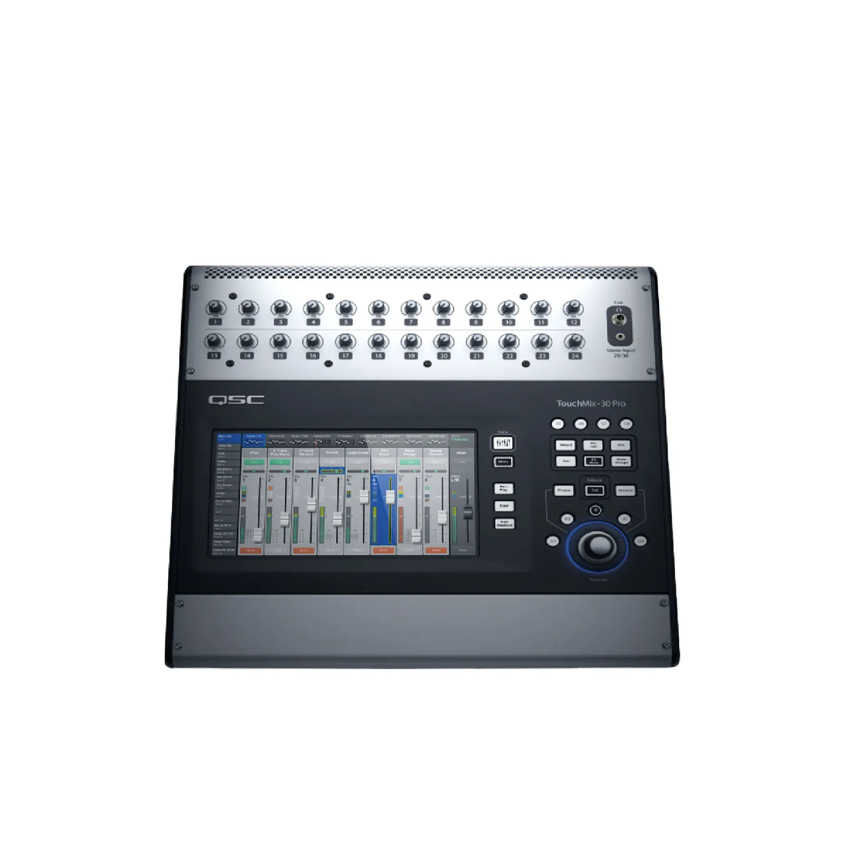 QSC TouchMix-30 Pro เครื่องผสมสัญญาณเสียง ดิจิตอล 32 ชาแนล 24 Mic/Line, 6 Line