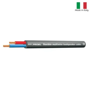 PROEL HPC610BK / 100M สายลำโพง ทำจากทองแดงแท้ ขนาด 16 AWG หุ้มด้วย PVC ความยาว 100 เมตร