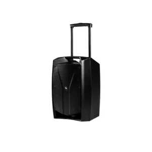 PROEL V12FREE ตู้ลำโพงเคลื่อนที่ แบบลากจูง 12 นิ้ว 2 ทาง 400 วัตต์ มีแอมป์ในตัว และรีชาร์จแบตเตอร์รี่ในตัว