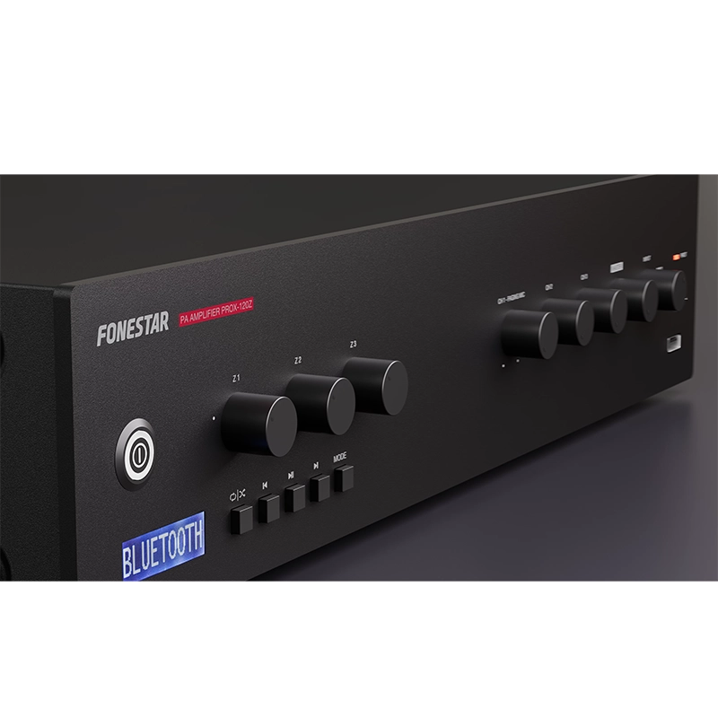 FONESTAR PROX-120Z PA แอมพลิฟายเออร์ รองรับ บลูทูธ/ USB/ เครื่องเล่น FM - Image 4