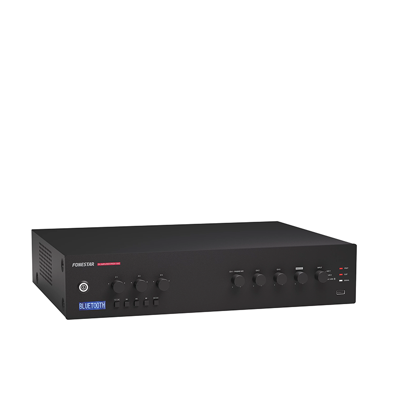 FONESTAR PROX-120Z PA แอมพลิฟายเออร์ รองรับ บลูทูธ/ USB/ เครื่องเล่น FM
