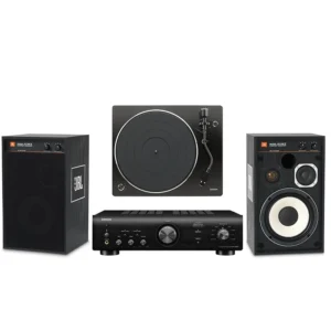 ชุดเครื่องเสียงบ้าน Hi-fi Classic 2 JBL 4312MII, DENON DP-400 และแอมป์ PMA-600NE